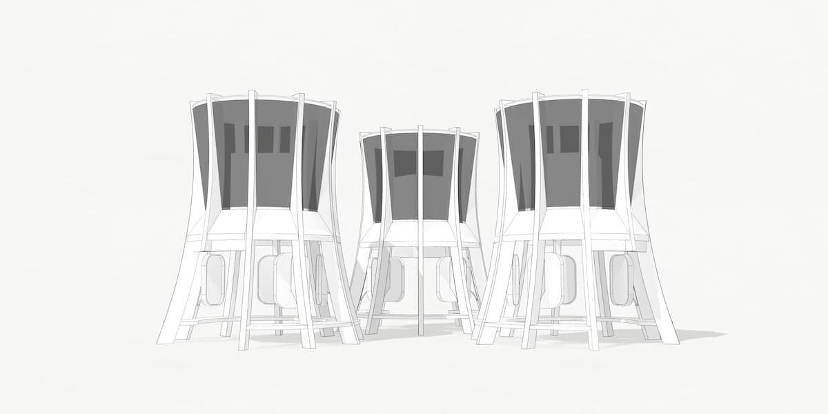 Roving Reactor Exhibits Illustration B